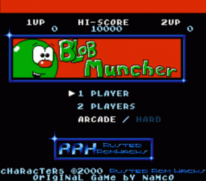 Blob Muncher (Ms Pac-Man Hack) (Namco) ROM