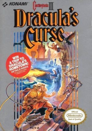 Castlevania 3 - Dracula's Curse  [T-Port] ROM