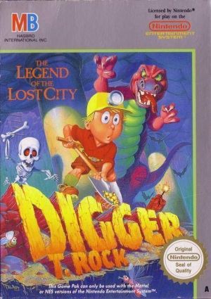 Digger T. Rock - The Legend Of The Lost City ROM