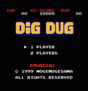 Pikachu Dig Dug (Hack) ROM