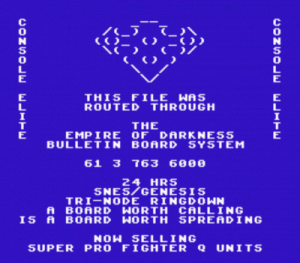 Console Elite Demo (PD) ROM