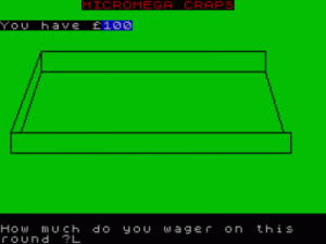 Craps (1982)(Micromega) ROM