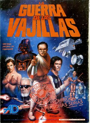 Guerra De Las Vajillas, La (1987)(Dinamic Software)(es)(Side A) ROM