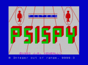 Psi Spy (1983)(Postern)[a] ROM