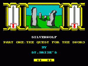 Silverwolf - Part 1 - Quest For The Sword (1992)(G.I. Games)[re-release] ROM