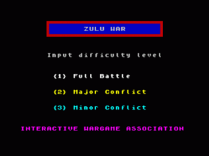 Zulu War - Part 2 - Umlalazi (1987)(CCS) ROM