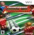 Championship Foosball