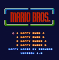 Happy Mario (Mario Bros Hack)