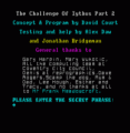 Challenge Of Iythus, The (1988)(Creative Juices)(Side B)[128K]