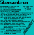 Stensontron (1987)(Sybilasoft)(sk)